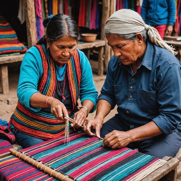Où apprendre les techniques de la tissage traditionnel au Pérou : ateliers et artisans recommandés ?