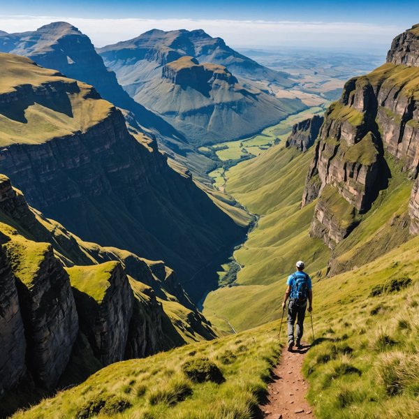 Quels sont les meilleurs conseils pour une randonnée dans les montagnes du Drakensberg, Afrique du Sud : itinéraires et équipements ?